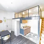Daire Studio Dumas-charmant 2 Pers-metro Valmy *